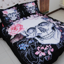 Load image into Gallery viewer, 3D Skull Bedding Set - Lusy
