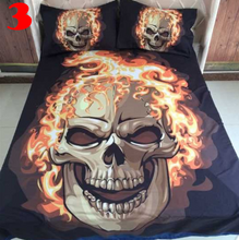 Load image into Gallery viewer, 3D Skull Bedding set - Lusy
