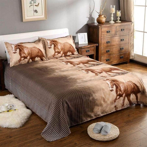 3D Horse Bedding Set