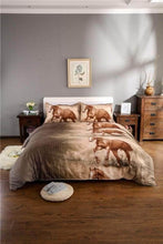 Load image into Gallery viewer, 3D Horse Bedding Set
