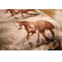 Load image into Gallery viewer, 3D Horse Bedding Set
