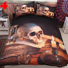 Load image into Gallery viewer, 3D Skull Bedding set - Lusy
