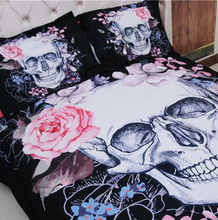 Load image into Gallery viewer, 3D Skull Bedding Set - Lusy
