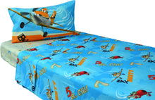 Load image into Gallery viewer, 10 Disney Planes Twin Bed Sheet Sets Dusty Crophopper Bedding Accessories-Bedding-Disney-thegsnd
