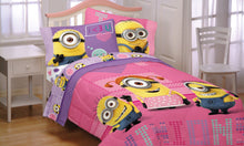 Load image into Gallery viewer, 10 Despicable Me Minions Bed Sheet Set Pink Way 2 Cute Bedding Accessories-Bedding-Dream Works-thegsnd
