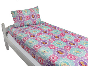 10 Disney Frozen Twin Bed Sheet Sets Elsa And Anna Floral Bedding Accessories-Bedding-Disney-thegsnd