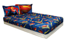 Load image into Gallery viewer, 10 Dc Comics Superman Man Of Steel Twin Bed Sheet Sets-Bedding-Dc Comics-thegsnd
