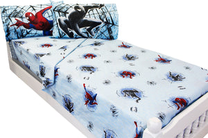 10 Marvel Spiderman Full Bed Sheet Sets Spidey And Venom Double Trouble Bedding Accessories-Bedding-Marvel-thegsnd