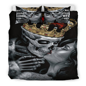 3d Printed Beauty Skull Bedding Set