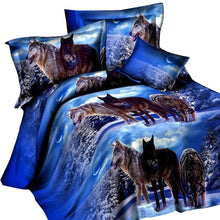 Load image into Gallery viewer, 3d Wolf Bedding Sets
