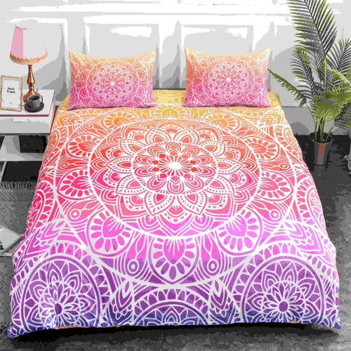 Boho Bedding Sets 3D Mandala Queen Size King Size - Lusy Store