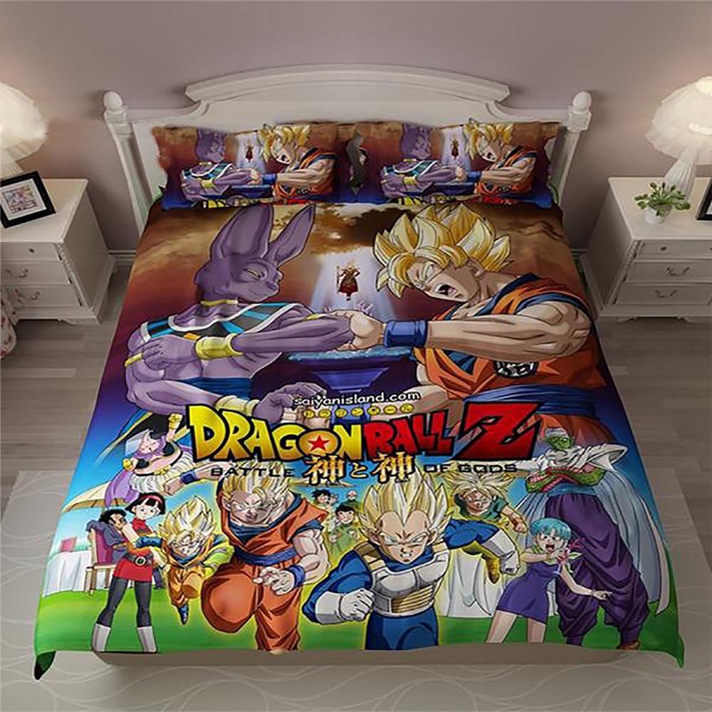 3D Dragon Ball Z Bedding Set Bedroom Decor