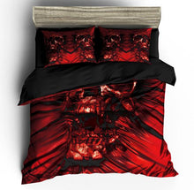 Load image into Gallery viewer, 3d Skull Print Bedding Set
